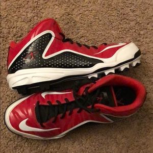 Brand new never worn swingman molded cleats